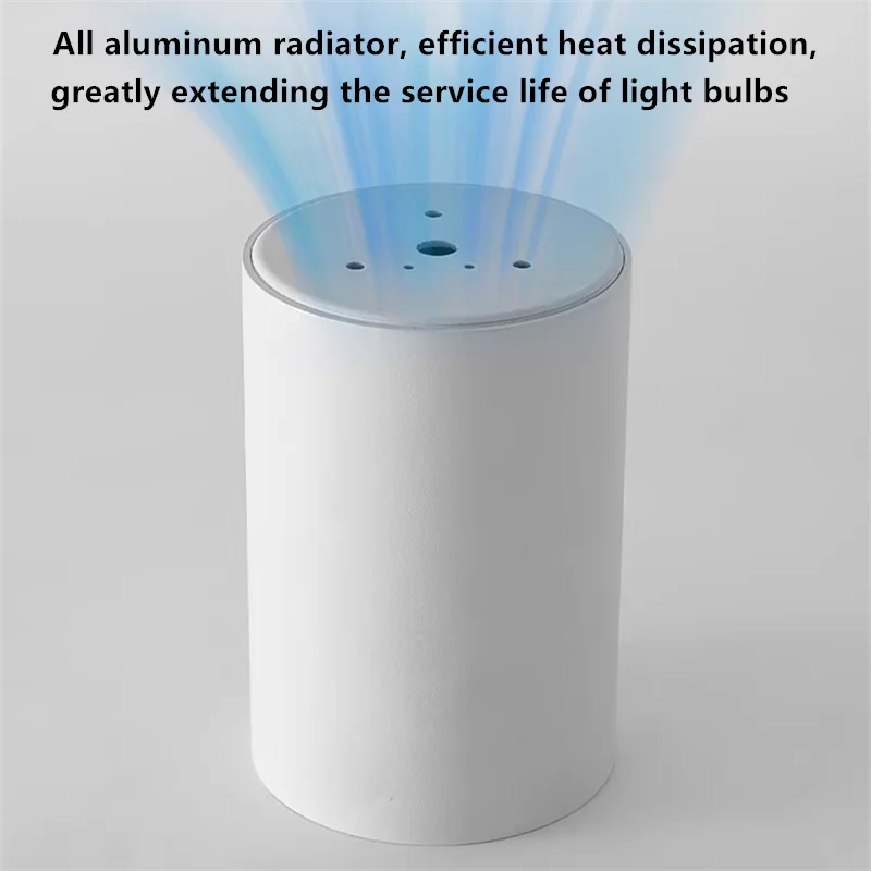 سطح شنت المضادة للوهج LED النازل AC110V-230V عكس الضوء 7W9W12W15W20W24W COB الأضواء مصباح السقف CRI98 lndoor الإضاءة