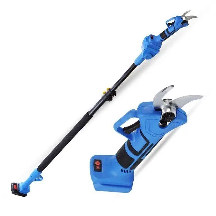 Telescopic Tree Long Pole Electric Cordless Plant Pruner 30mm Machine