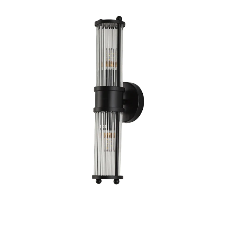 Baroque style long crystal Wall Light for Restaurant Hotel project LED sconce Bedroom Bathroom LED wall lamp Indoor led fixtures