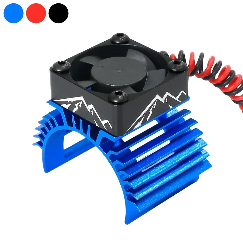 540 550 3650 3660 3670 Motor Heat Sink Cooling Fan 36mm Motor for 1/8 1/10 RC Car Axial SCX10 Traxxas TRX4 Tamiya