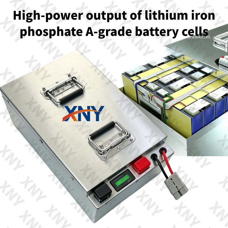 72V Lifepo4 50Ah 60Ah 80Ah 100Ah 150Ah 180Ah 200Ah Lithium Battery for Scooter Motorcycle Tricycle Electric Four-Wheels Car