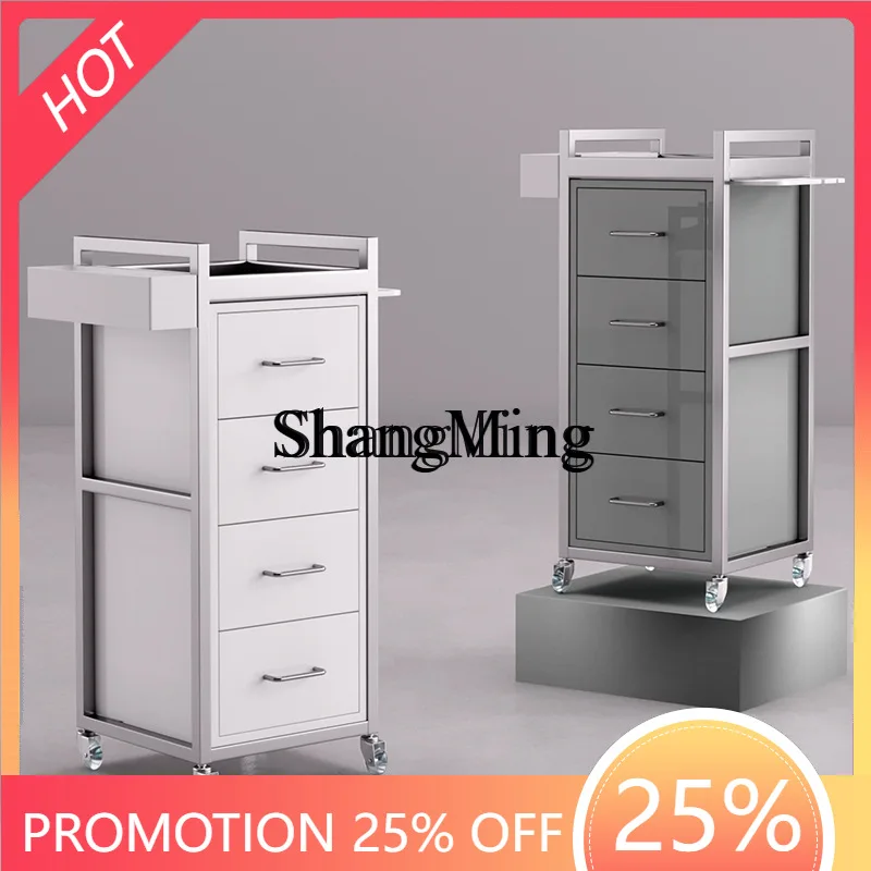 

FG Новый парикмахерский шкаф для инструментов Парикмахерский ящик Стиль Магазин Продукт Напольный шкаф Парикмахерская Специальный шкаф для хранения