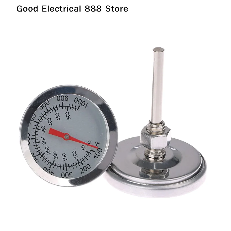 【G】1Pcs Oven  Stainless Steel Grill BBQ  Instruments 52/54mm Barbecue Temperature Gauge Kitchen Cooking Tools