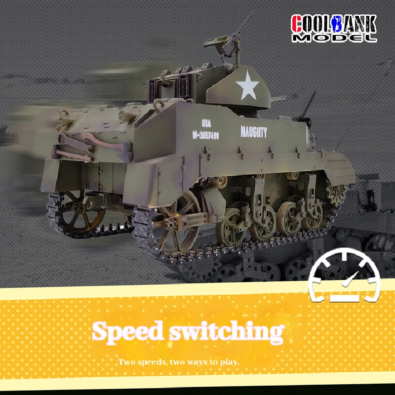 Kubelwagen M5A1 Simulation de réservoir RC à grande échelle télécommande électrique jouet de véhicule militaire multifonction