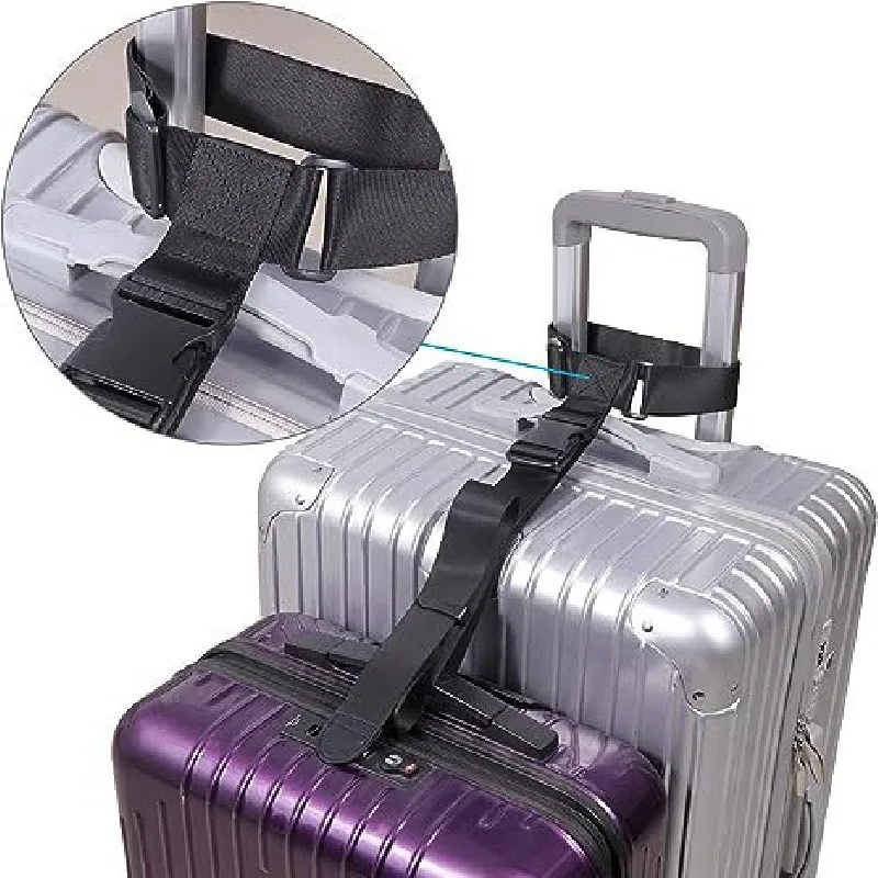 Travel Luggage Strap, Trolley Box Connector Belt Adjustable Strap