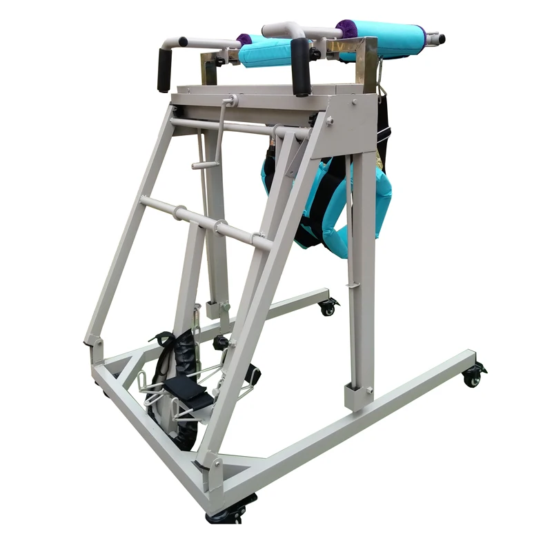 

Customizable hand lift stand walker stroke hemiplegia rehabilitation training equipment lower limb walking assistance