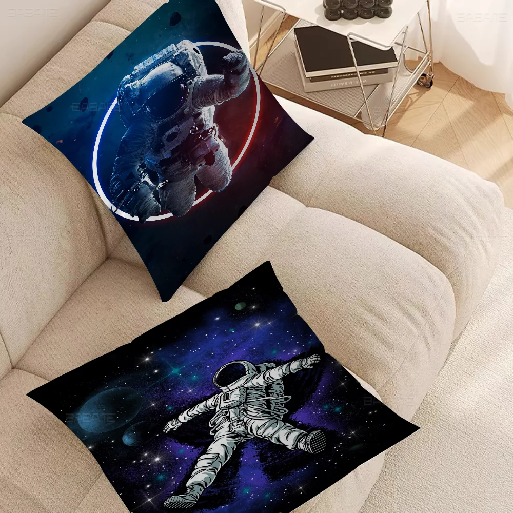 

Astronaut Pillow Cushion Cover Pillowcase Living Room Sofa Home Decor Customized