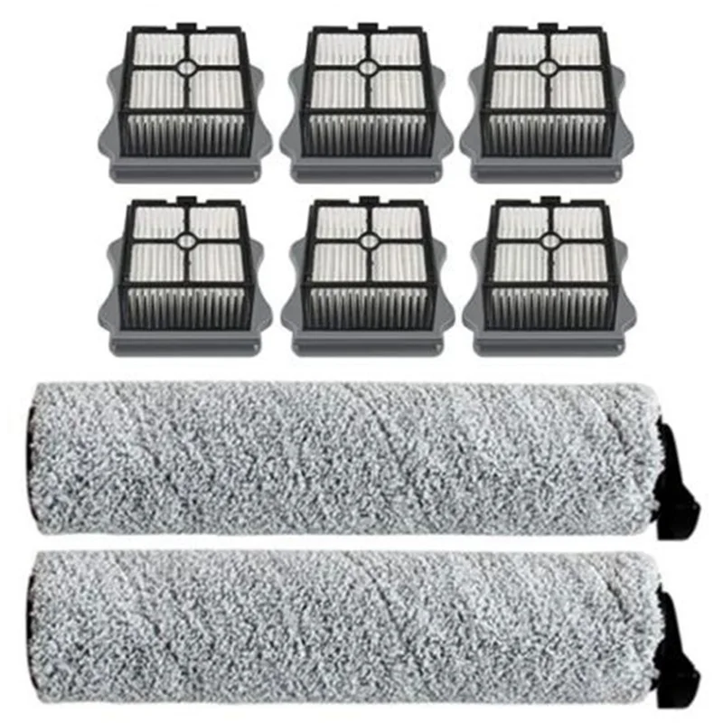 

A39T-Replacement Brush Roller And Hepa Filters For Tineco Ifloor 3/Ifloor One S3 Cordless Wet Dry Vacuum Cleaner Parts