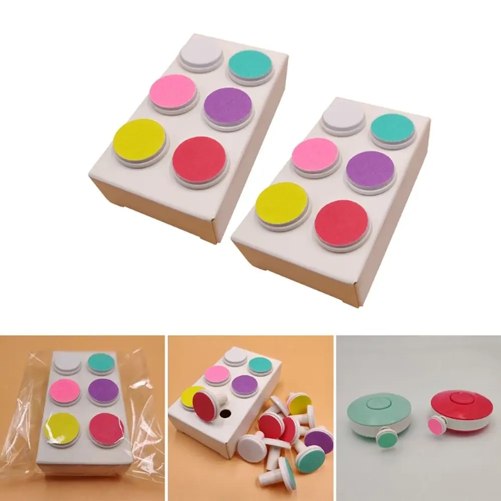Durable Abrasive Paper Nail File Pads Trimmer Refill Nail Clipper Nail Trimmer Pads Grinder Nail Grinding Heads