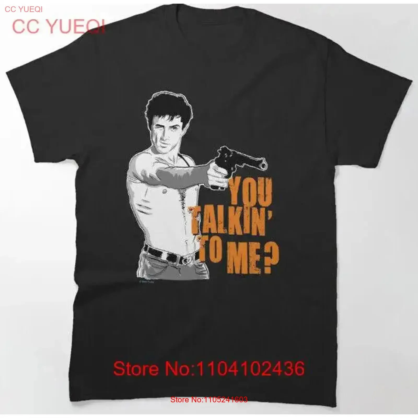 God's Lonely Man Travis Bickle T Shirt You Talkin' To Me Taxi Driver Robert De Niro vintage Washed Unisex Versatile Comfortable