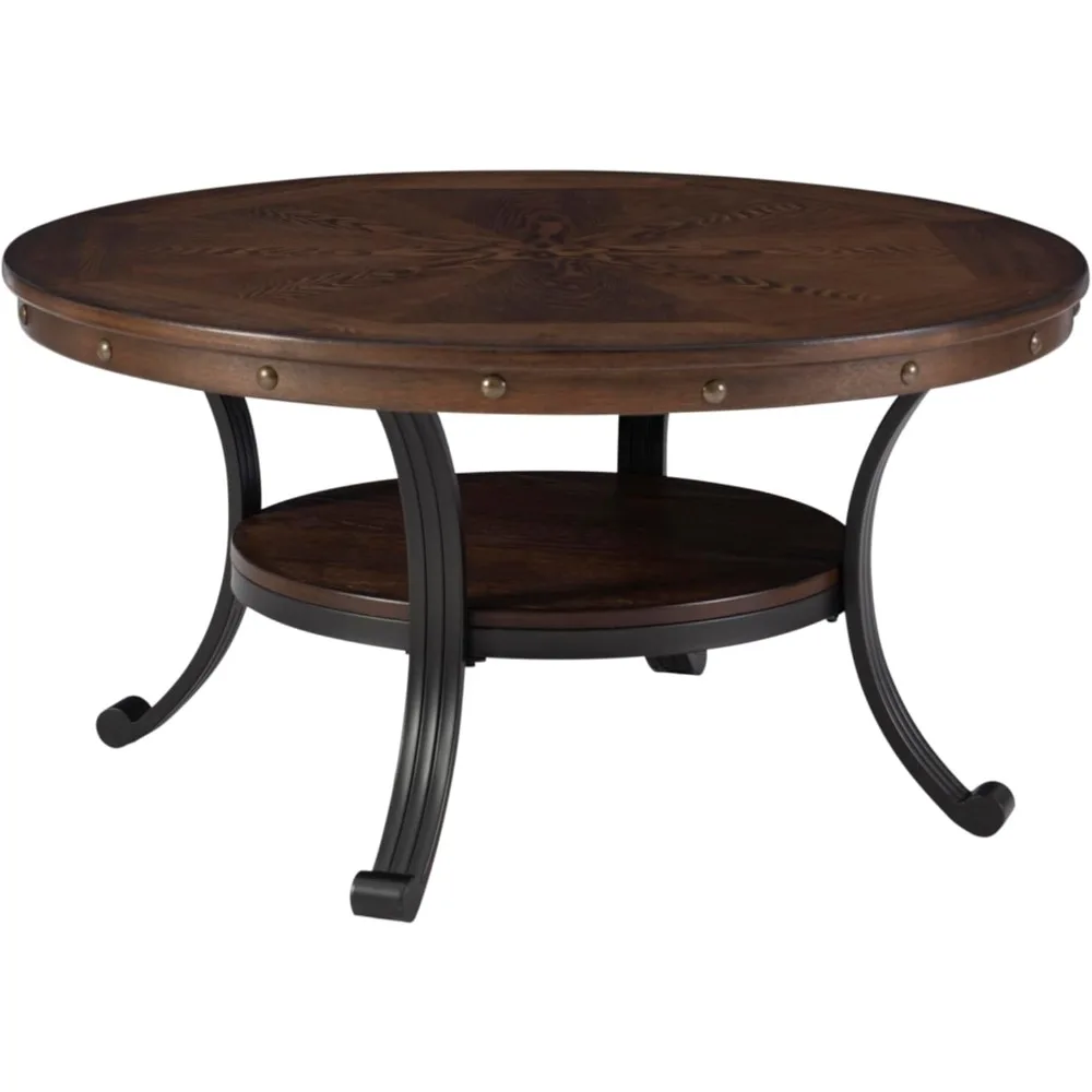 

Мебель Коктейльный столик Франклин, маленький, многоцветный, коричневый/черный