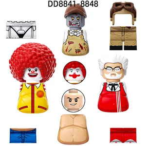 Homelander Frenchi Billy Hughie Susu Ibu Ryan Kimiko Anak Laki-laki Model Blok MOC Batu Bata Set Hadiah Mainan untuk Anak-anak G0174 6 penjualan terbaik asterix lego - №