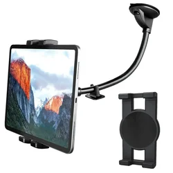 Pare-brise de voiture, support de tablette, de fenêtre de camion, de tableau de bord, de téléphone, support de tablette, ventouse, bras Long pour iPad 11 12.9 Air Mini 4.0-11 pouces