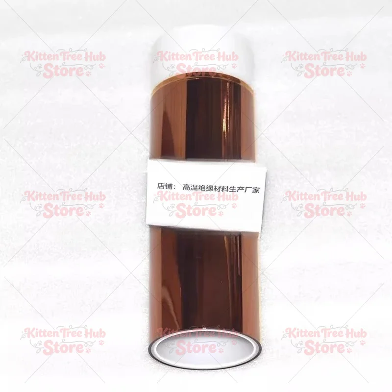 10 micron ultra-thin polyimide tape thick 0.01mm single-sided silicone has viscous high temperature insulation