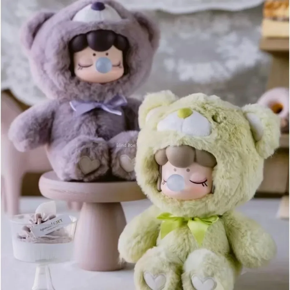 ของแท้ Nanci ช็อกโกแลตที่มีสีสันตุ๊กตาหมีกล่องตาบอด Kawaii รูปตุ๊กตา Mystery กล่อง Handmade ตกแต่งเด็กรวบรวมของเล่น