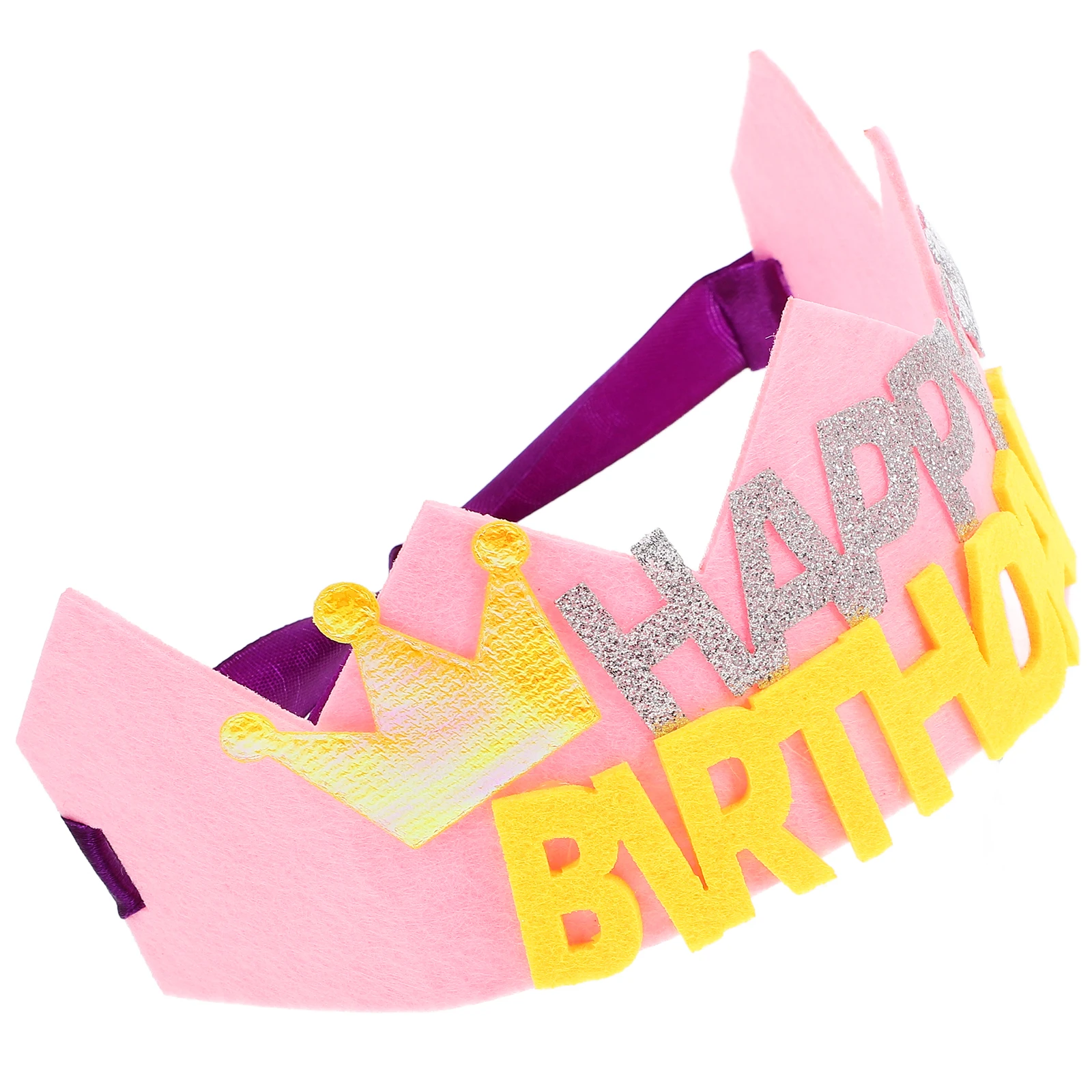 

Hat Crown Kids Birthday Hat Headwear for Kids Party Birthday Headwear For Children Photo Props Toddler Fabric Hats