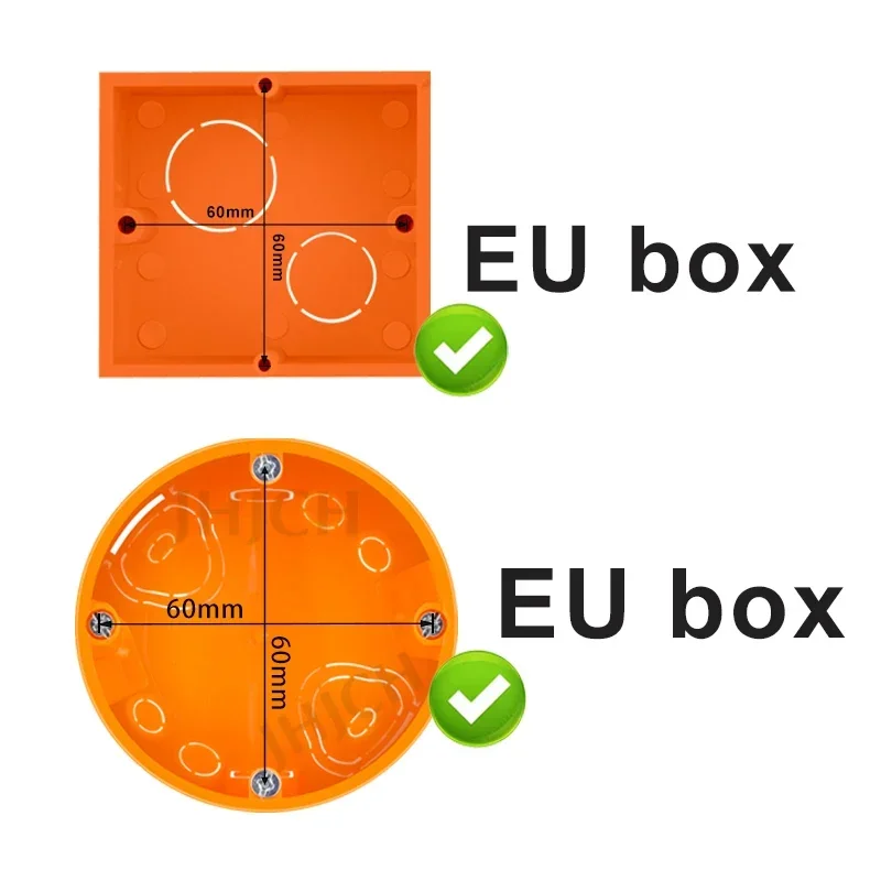 Przełącznik dotykowy NYWP, standard UE, biały kryształ, szklany panel, przełącznik dotykowy, Ac220v, 1 zestaw, 1-drożny, kinkiet, ekran dotykowy