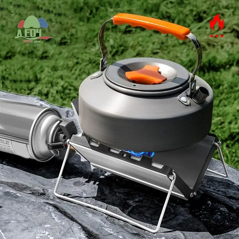 

AED4- Outdoor Portable Windproof High-Power Cassette Gas Stove Picnic Accessories