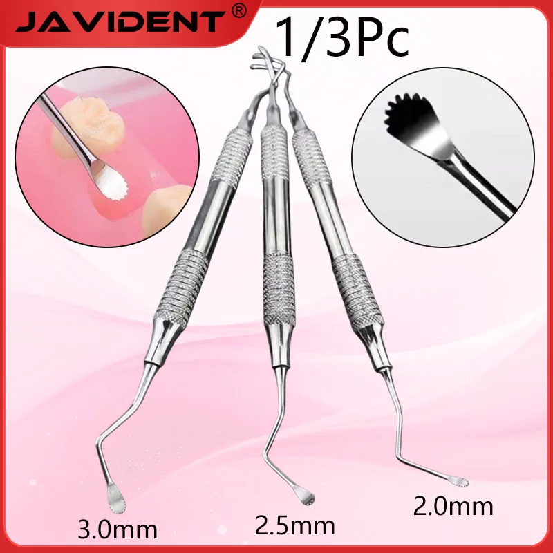 

Dental Scaler with Teeth Double-Ended Curette and Scaling Instrument Dental Debridement Tool Oral Surgery Instrument