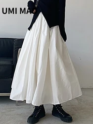 UMI MAO Chinese Style Yamamoto Dark Wind Spring And Summer Heavy Industry Spelling Large Swing Fluffy Skirt Female Women