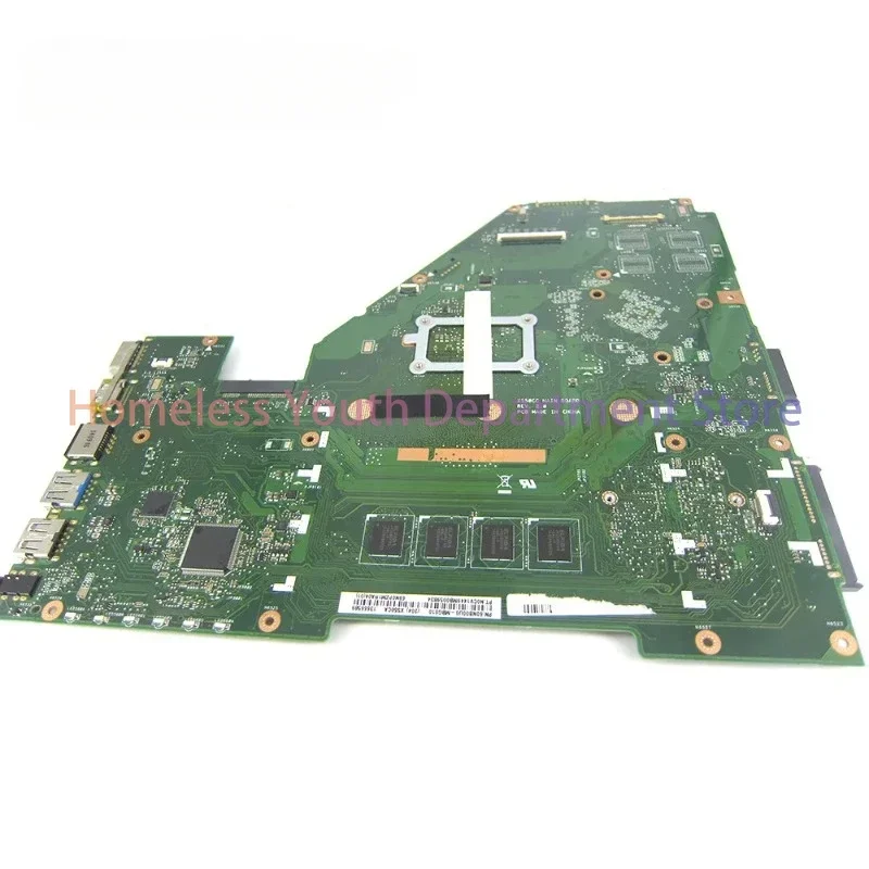 X550CC For ASUS X550C X550CL X552C Y581C R510C Laptop Motherboard with 2117U/I3/I5 CPU and 4GB RAM Mainboard UMA