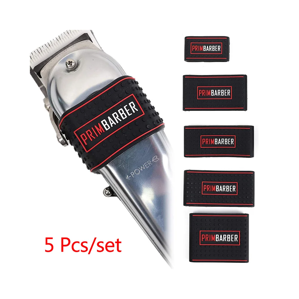 AliExpress Trimmer Grip Barber 5pcs Hair Clipper Grip Rubber Anti Slide Design Barber Bicycle Grips Hairdressing Decorative Rings