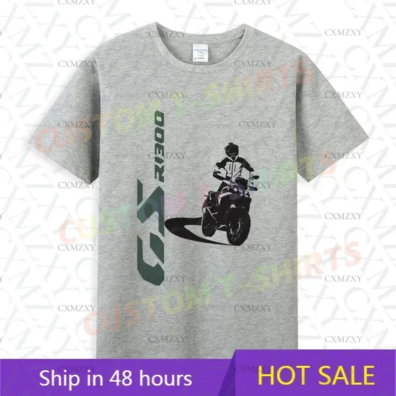 

Men T Shirt Casual B.M.W GS R1300 T-shirt Graphic Oversized Sports Tops Breathable Comfortable Streetwear S-3XL Cool Tee