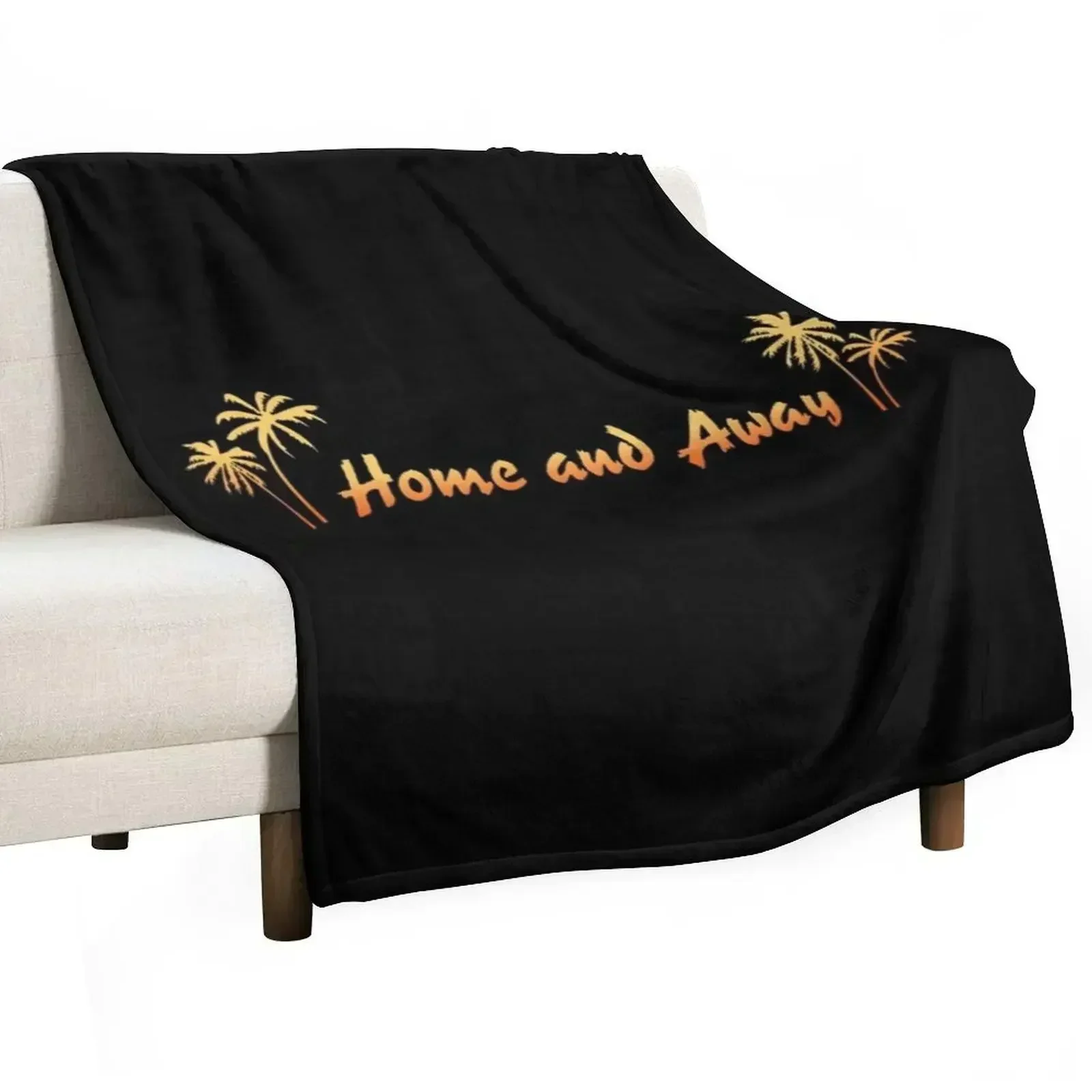 Retro Home And Away Logo Essential Throw Blanket Bed Fashionable Decorative Sofas manga for winter sofa bed Bed Blankets