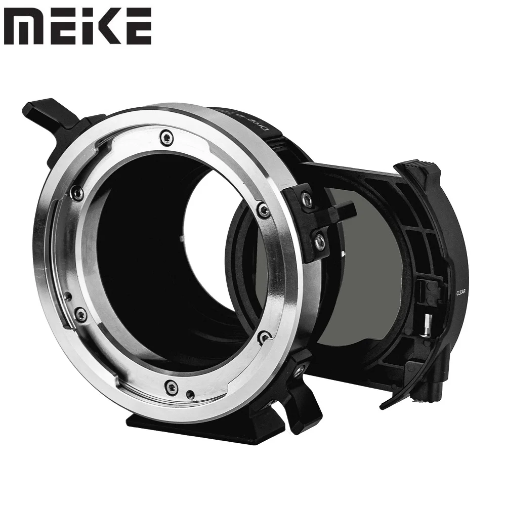 Meike MK-PLTRF-C VND Drop-in Manual Focus Lens Adapter for ARRI PL-Mount Series Cinema Lenses to Canon EOS R RP R5 R5C R6 R7 R8