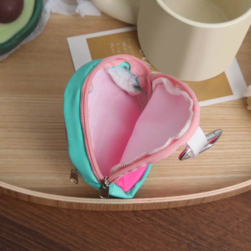 Casual Mini Coin Purse Pendant Macaron Color Wallet Pouch Portable Key Chain Backpack Hanging Bag Sports