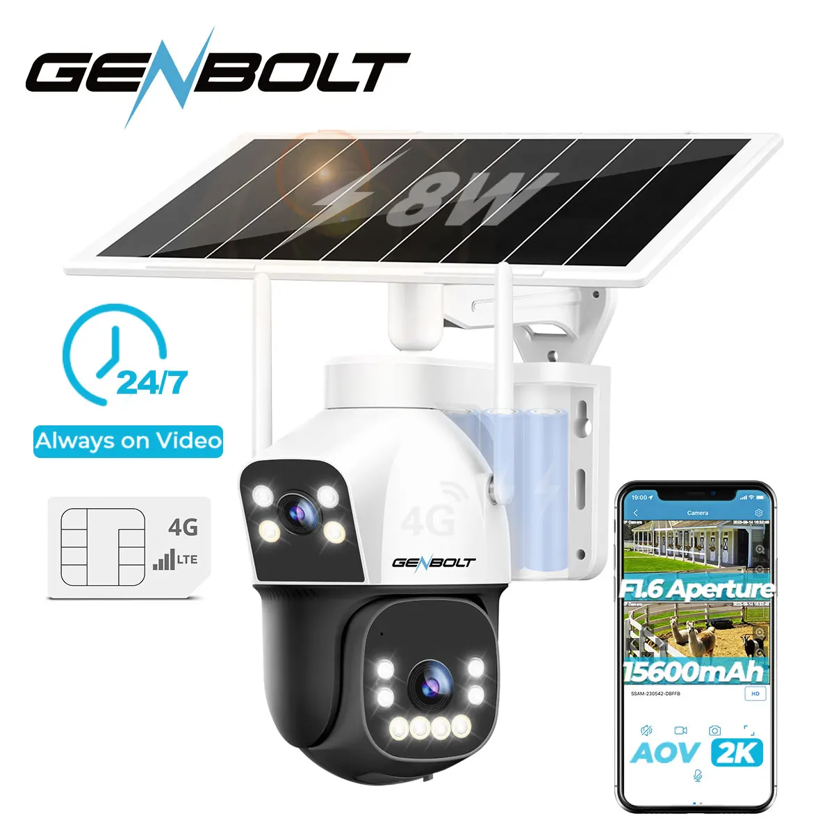 Genbolt 4G Sim Sola…
