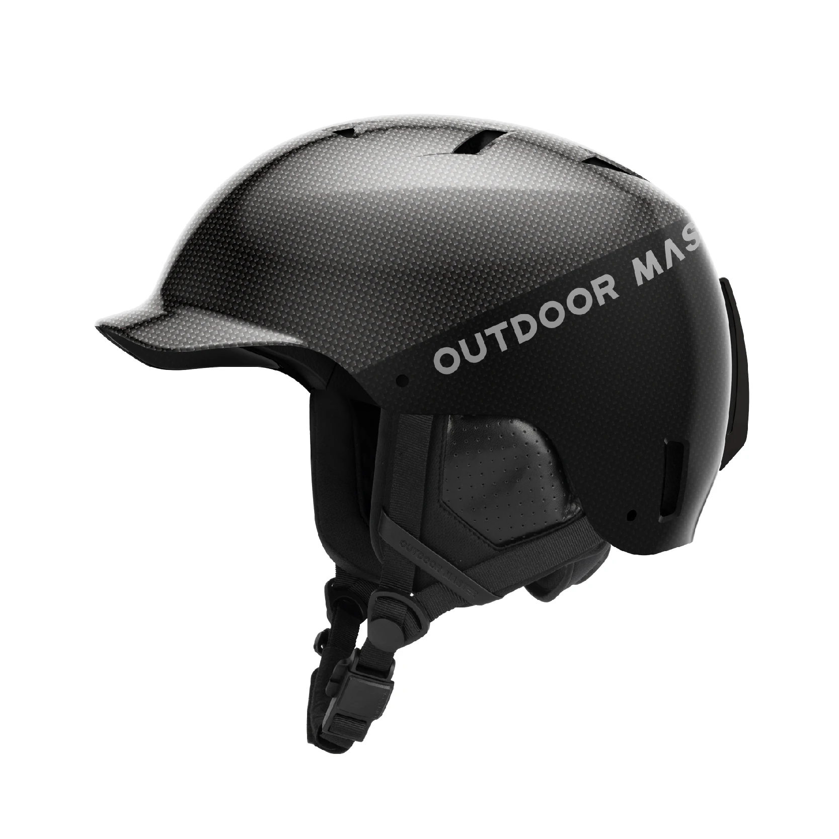 

OutdoorMaster Мужской и женский двойной спортивный лыжный шлем из углеродного волокна для сноуборда с системой Mips
