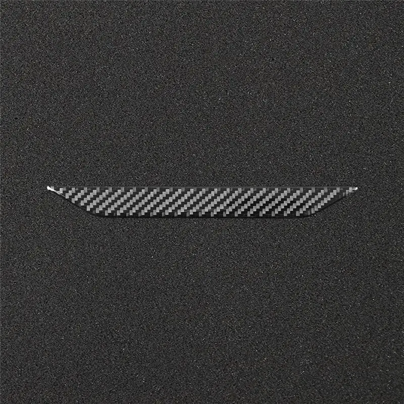 A21E-Car أداة لوحة القيادة غطاء لوحة ألياف الكربون لشركة فولكس فاجن ID.4 ID4 2021 2022 2023 الملحقات الداخلية #6