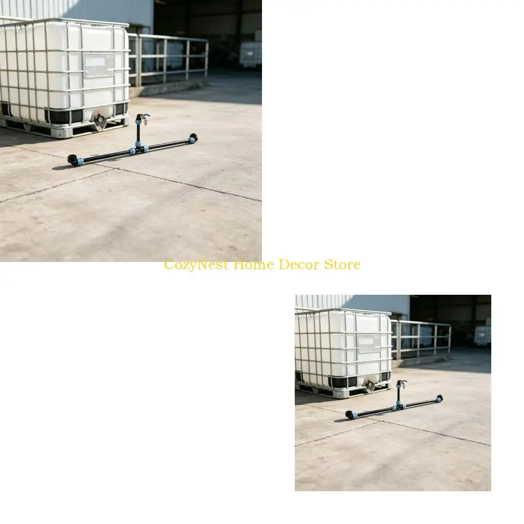 92MF Adapter Fitting with PE Tubing for Outlet Water Transfer