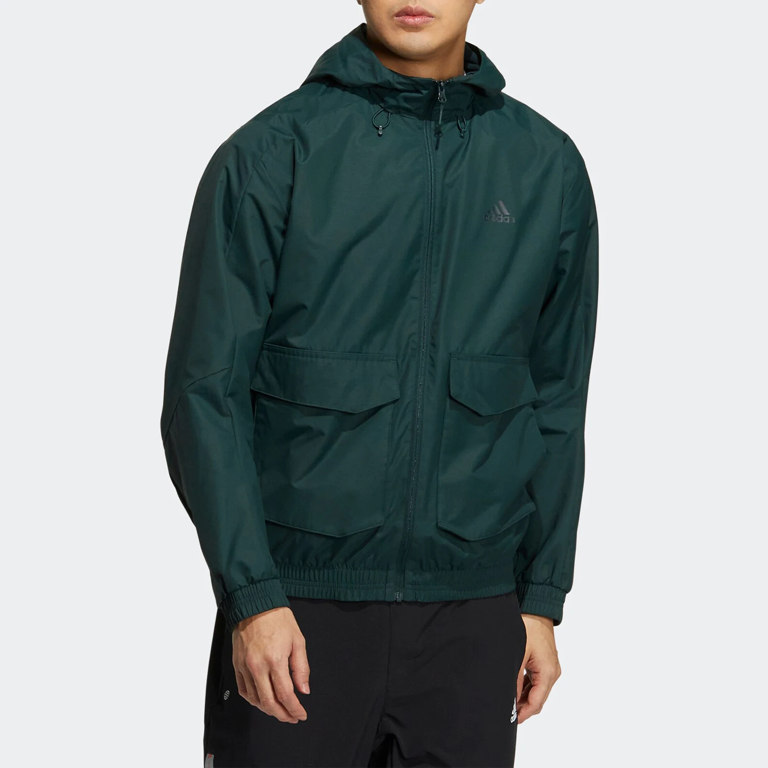 

Adidas genuine winter new men's sports hooded jacket HN9036