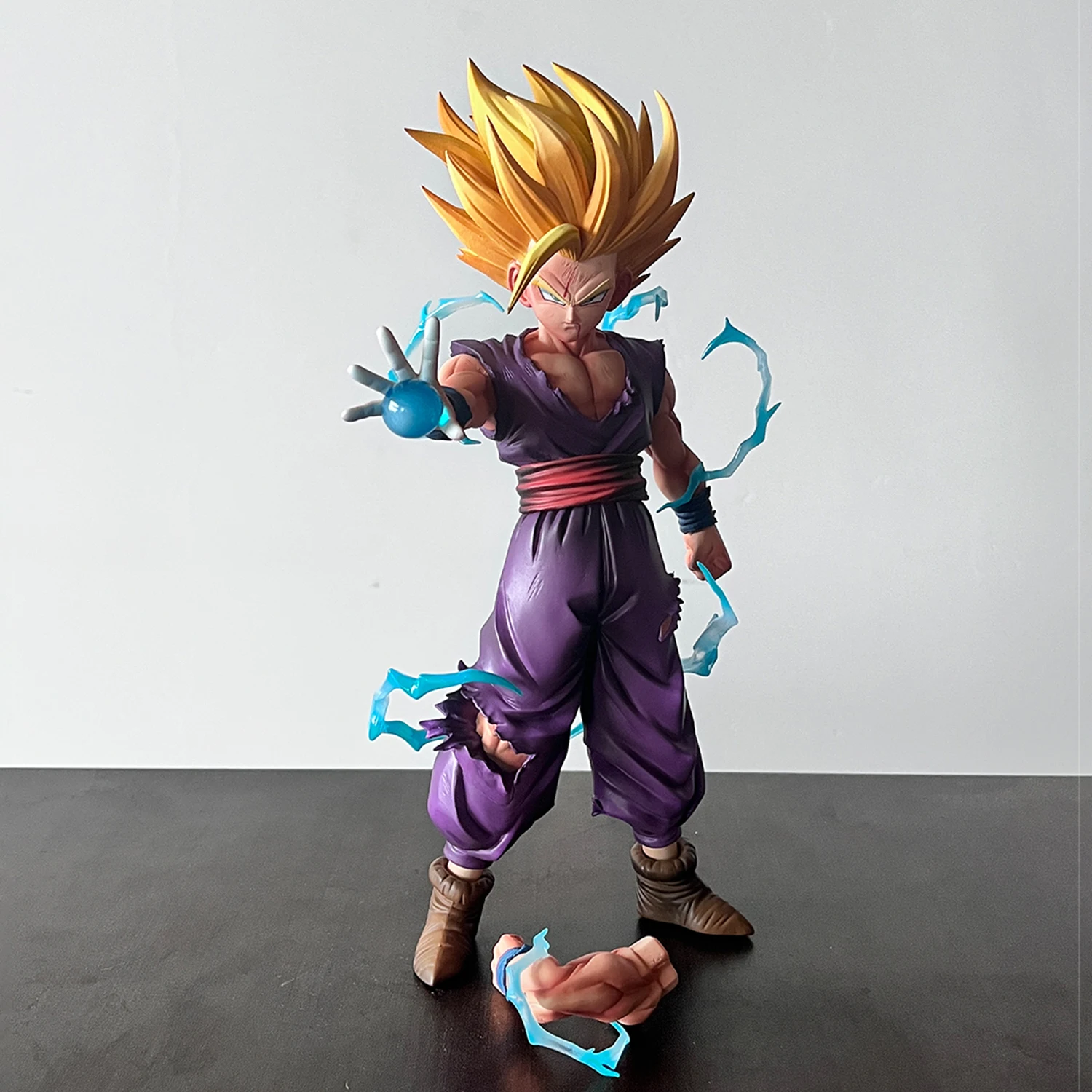 VF Statue Dragon Ball Z Son Gohan Figure Replace arms Gohan Super Saiyan 25.5cm/10.04inch Pvc Statue Collection Mode Toys Gifts - view 5