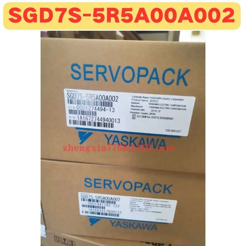 

Brand New Original SGD7S-5R5A00A002 SGD7S 5R5A00A002 Servo Drive