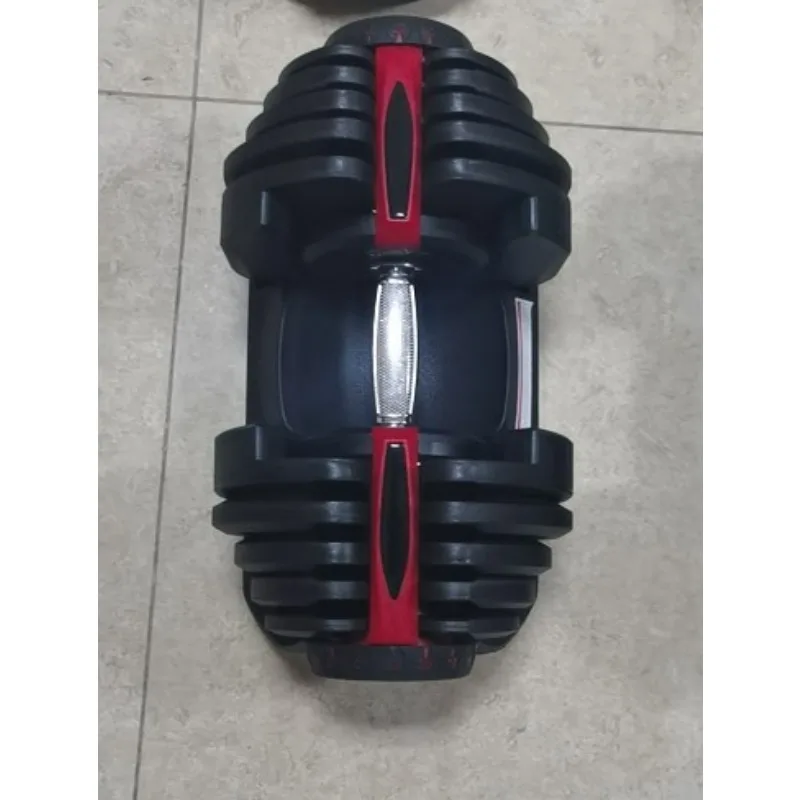 24KG Professional Gym Automatic Adjustable Dumbbell Block Set for Weightlifting High Quality Fitness Gear Hot Pick