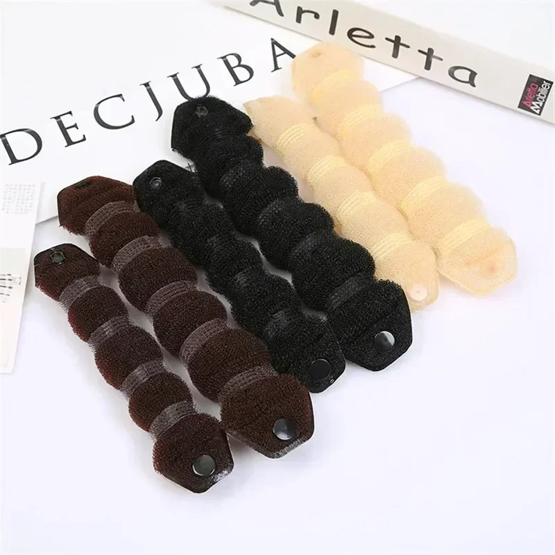 1Pcs Hair Bun Maker Donut Magic Foam Sponge 3 Styles Big Ring Hair Styling Tools Twist Headband Hair Ring Women Hairs Accessorie