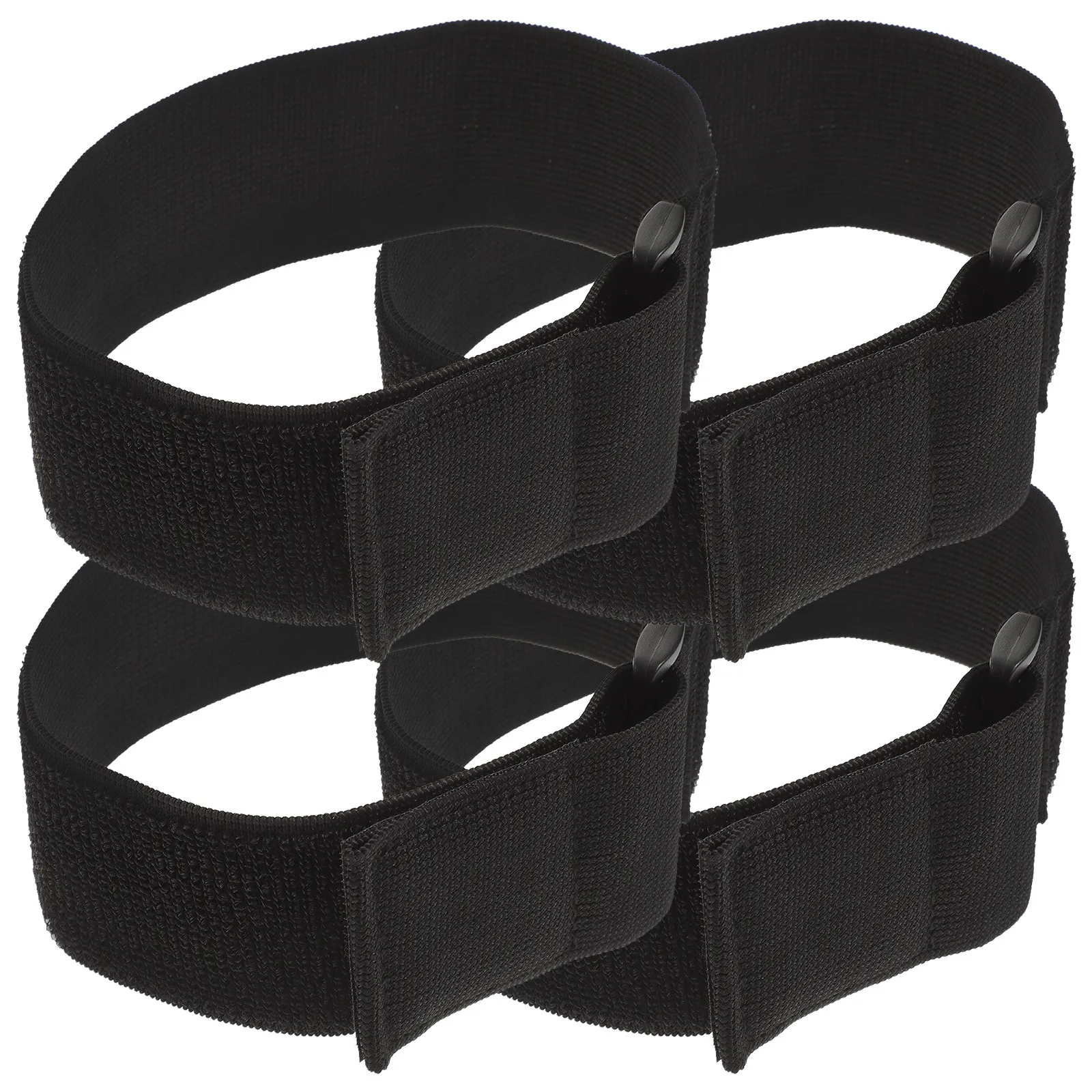 4Pcs Sports Arm Strap Elastic Hook and Loop Cinch Strap for Phone Reflective Light Cable Cord Management Home Garage Office Car