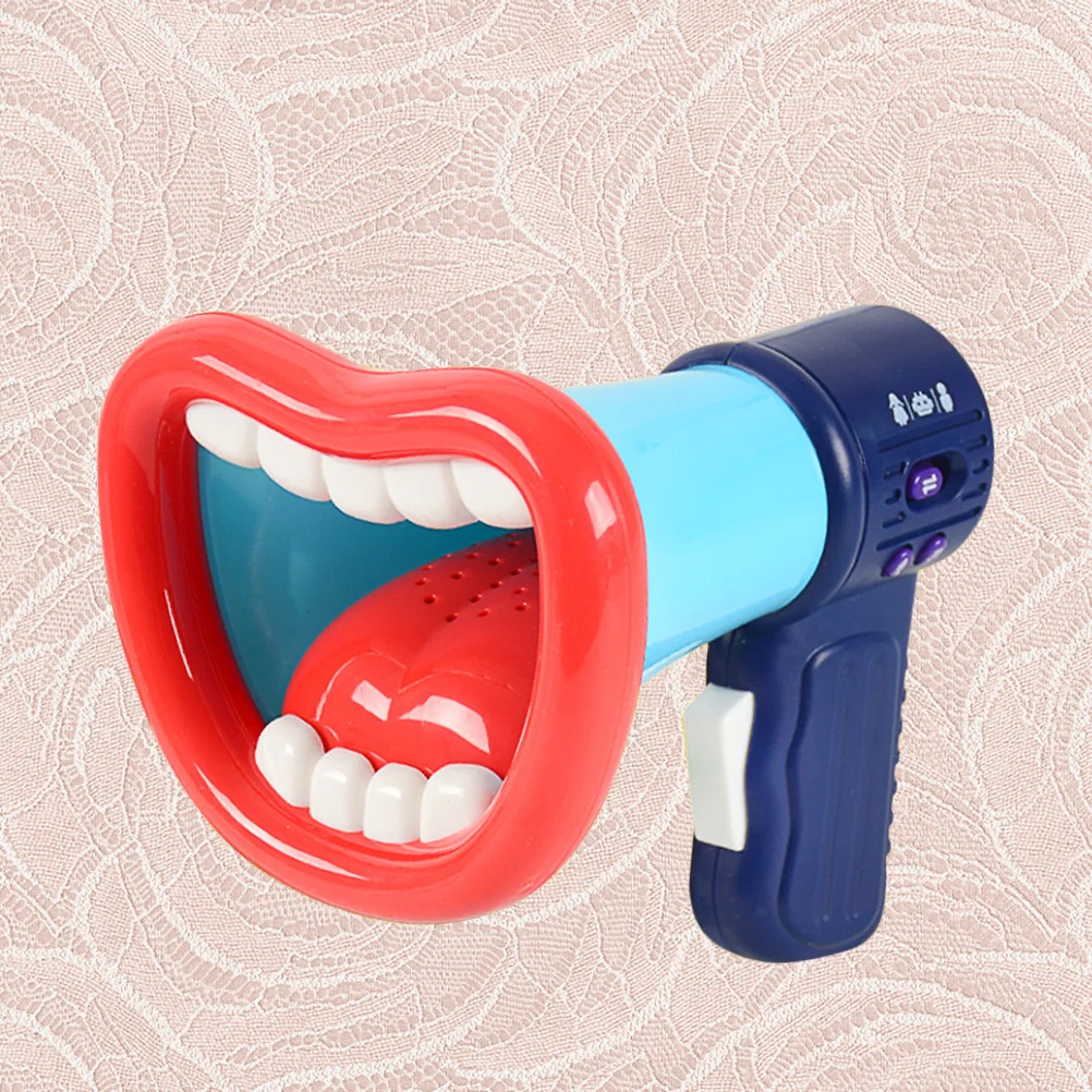 1Pc Voice Changer Small Horn Electronic Amplifier Megaphone Speaker Kid Creative Novelty Souvenir Tricky Funny toy Colorful