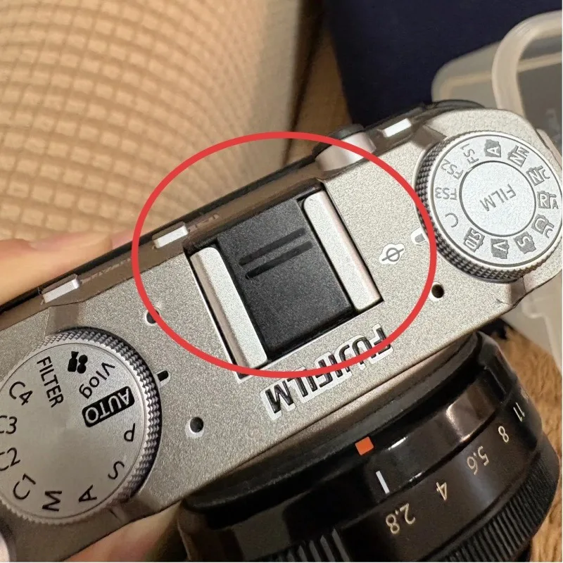 

For Fujifilm X100V X-E4 X-H2S GFX100SII X-T20 X-A1 X-Pro3 X-S10 Hot Shoe Cover Camera Accessories Cap Protector