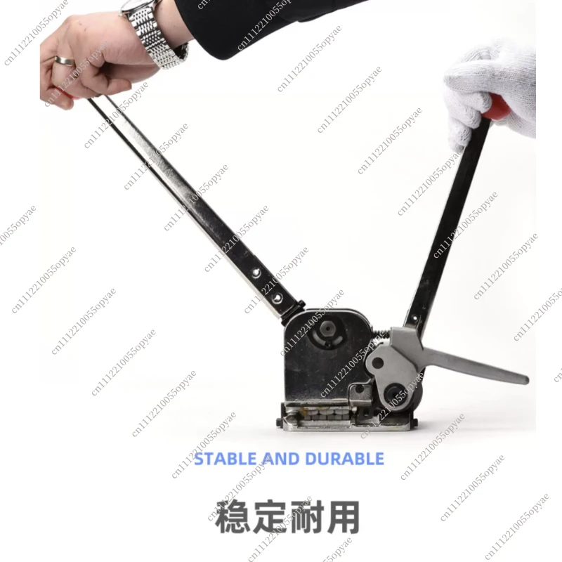 Buckle Free Manual Steel Strapping Machine Handheld Iron Belt Tensioner Bundling Tool 13mm 16mm 19mm