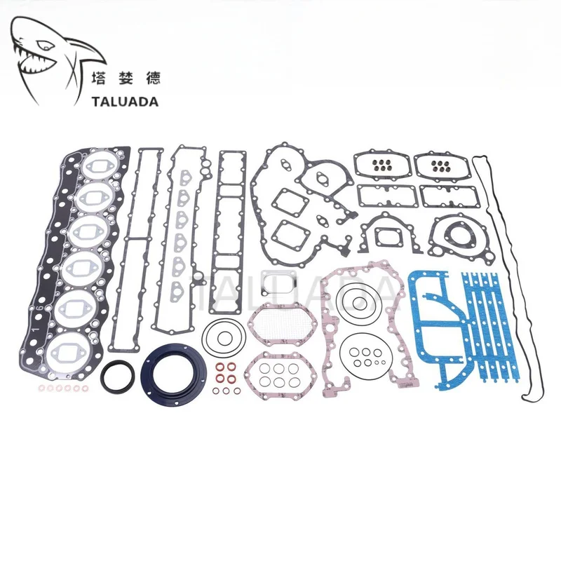 For Kobelco Kato 6D16 6D16T Engine Gasket Kit Excavator