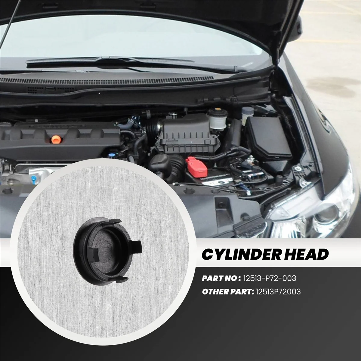 2 قطعة 12513-P72-003 لهوندا سيفيك الاسطوانة كام خلفي/توقيت المكونات مع الختم