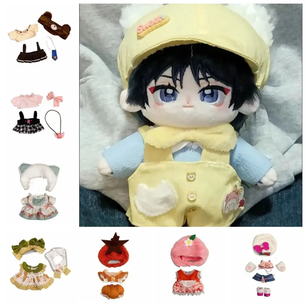 

Lolita 20cm Cotton Doll's Clothes Headgear Doll's Clothes Doll Lolita Dress Princess Dress Dress Cotton Doll Lolita Outfit Dress