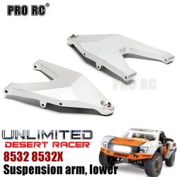2Pcs 8532 8533 Aluminium Alloy Front Lower Suspension Arm Update Parts for RC Car 1/7 Traxxas Unlimited Desert Racer UDR 85076