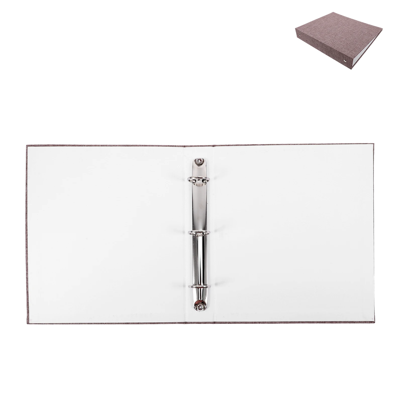 

A5 3-Ring Binder Cover Loose Leaf Notebook Shell For Planner Journal Scrapbook Notepad Case Slim Ring Binder A5 Notebook