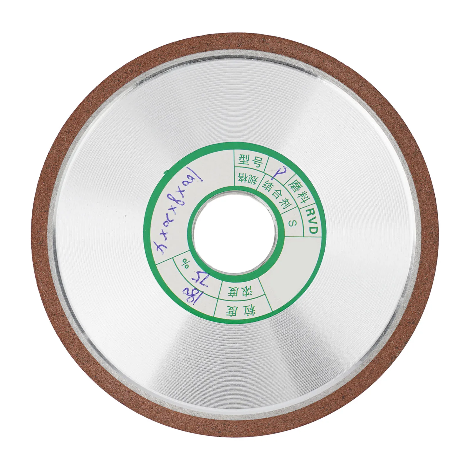 

Чашка шлифовального круга 100 мм, зернистость 180 для твердосплавного металла, твердой стали, полировки камня, высокоэффективное износостойкое монтажное отверстие 20 мм