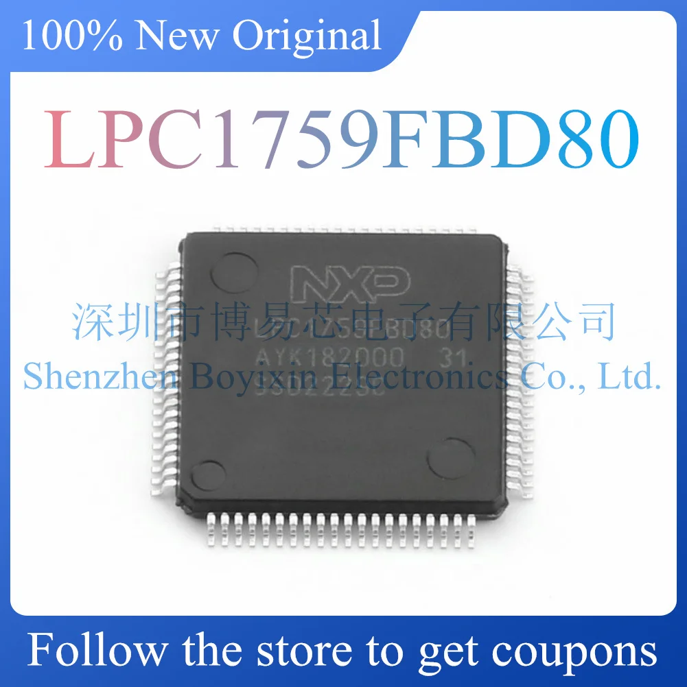 

NEW LPC1759FBD80 Original Product LQFP-80